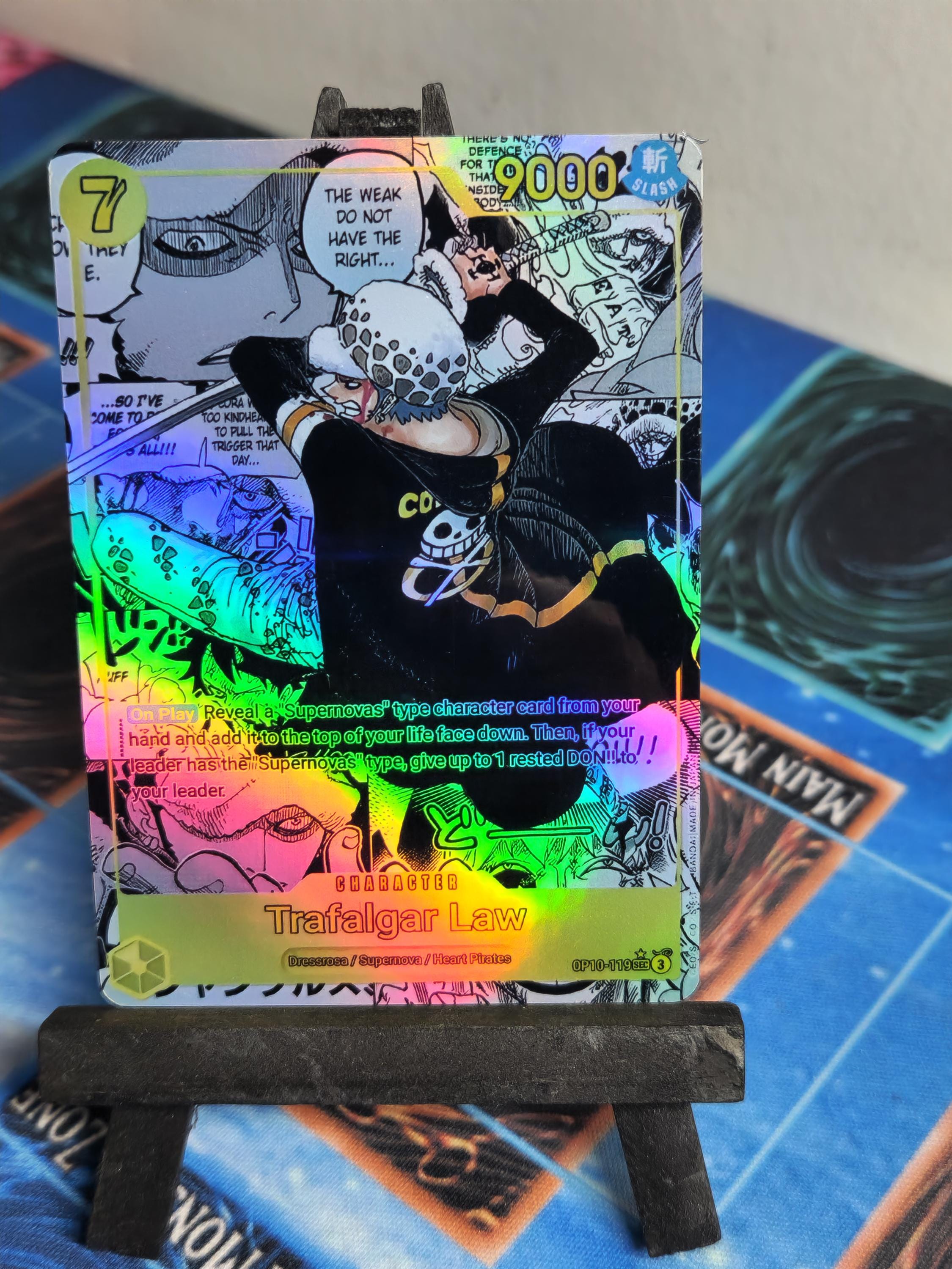 トラファルガー・ロー #119 MANGA ALTERNATE ART トラファルガー・ロー マンガ 別アート OP10-119 ワンピース プロキシ