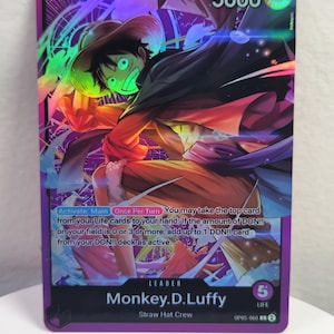 Monkey D Luffy Leader Promo op05-060 One Piece Proxy