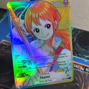 Nami Leader Alt Art OP11-041 One Piece Proxy