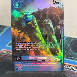 Veedramom Promo P-138 Digimon Proxy