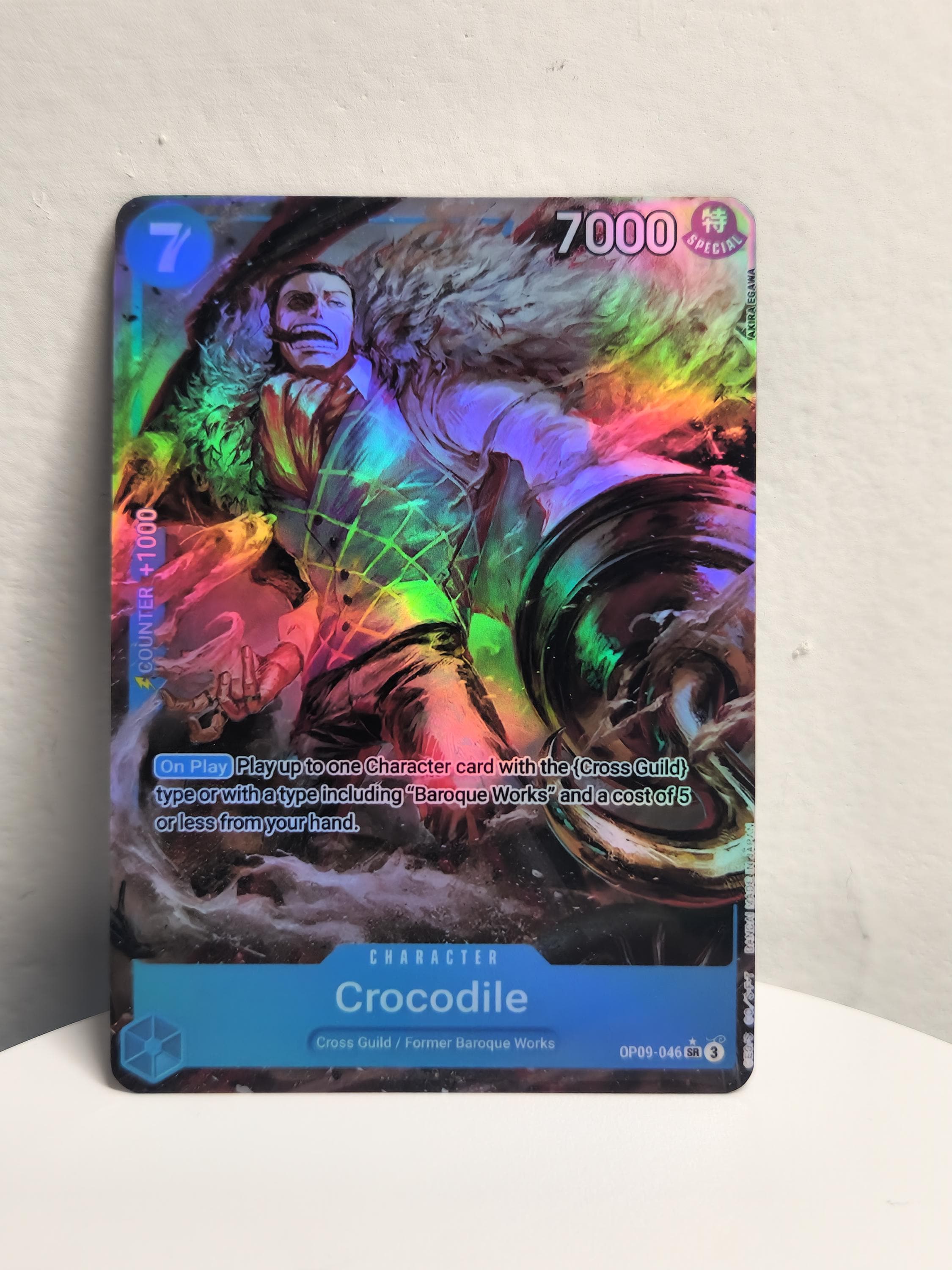 Crocodile Alt Art Op09-046 One Piece Proxy - Etsy Crocodile Alt Art Op09-046 One Piece Proxy - Etsy