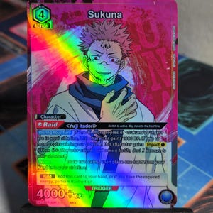 Sukuna alt art JJK-1-105 Union Arena Proxy