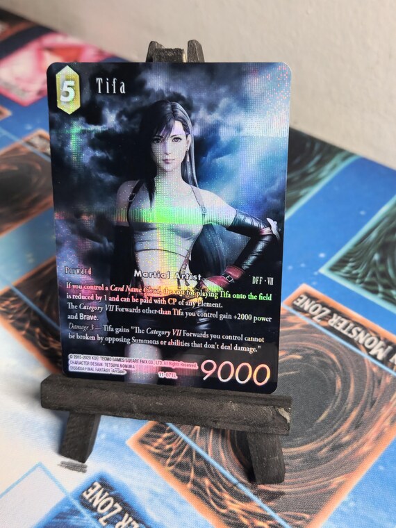 Mtg Proxy Tifa, Martial Artist MTG X Final Fantasy Alt Art Card