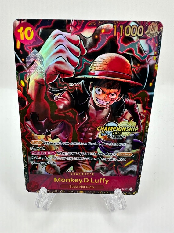 ONE PIECE - ONE PIECE チャンピオンシップ プロモカード ルフィ ロー キッド ルフィ ロー キッド チャンピオンシップ プロモ 未開封 3枚