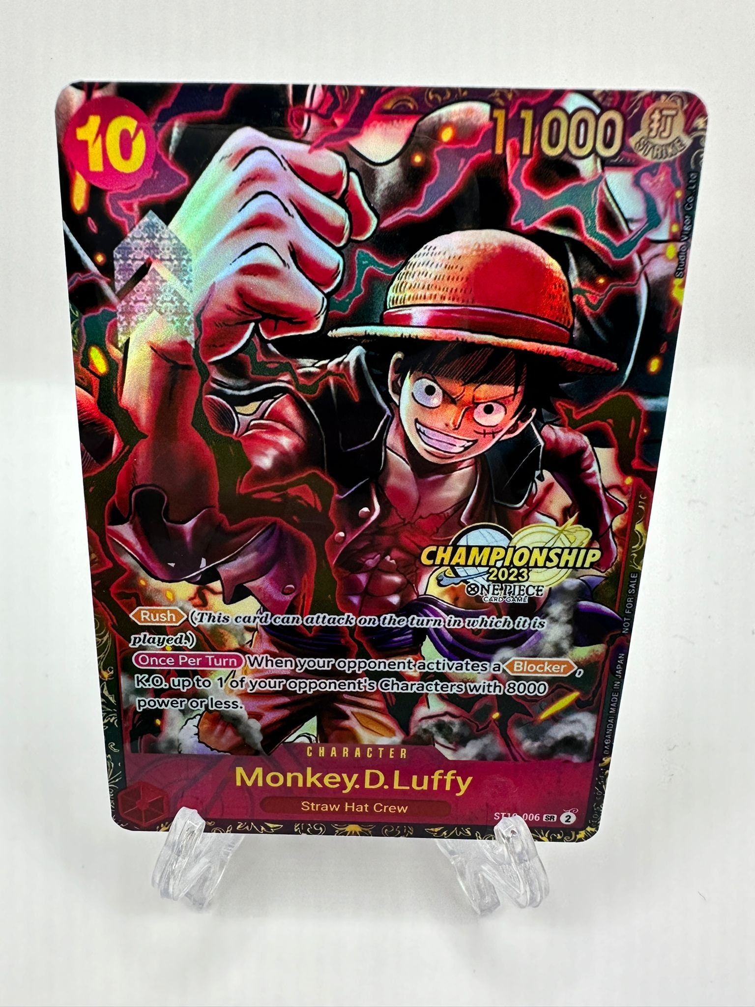 ONE PIECE - モンキー・D・ルフィ チャンピオンシップ プロモ Amazon.co.jp: モンキー D ルフィ チャンピオンシップ 会場限定