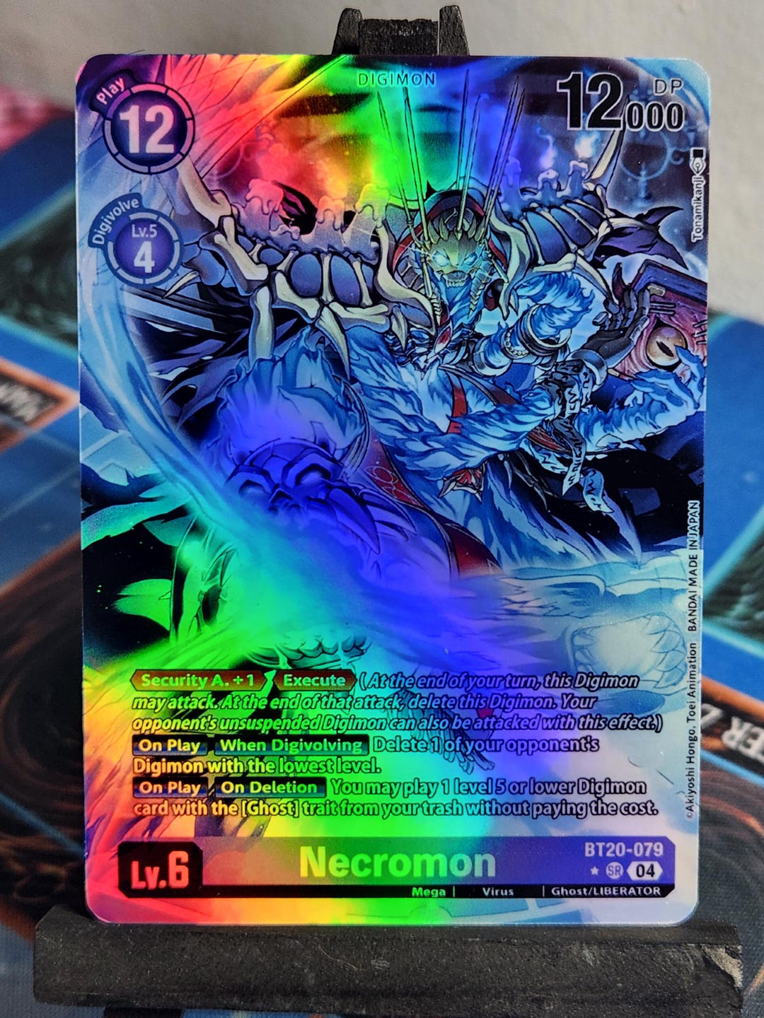 Necromon Alt Art Bt20-079 Digimon Proxy - Etsy