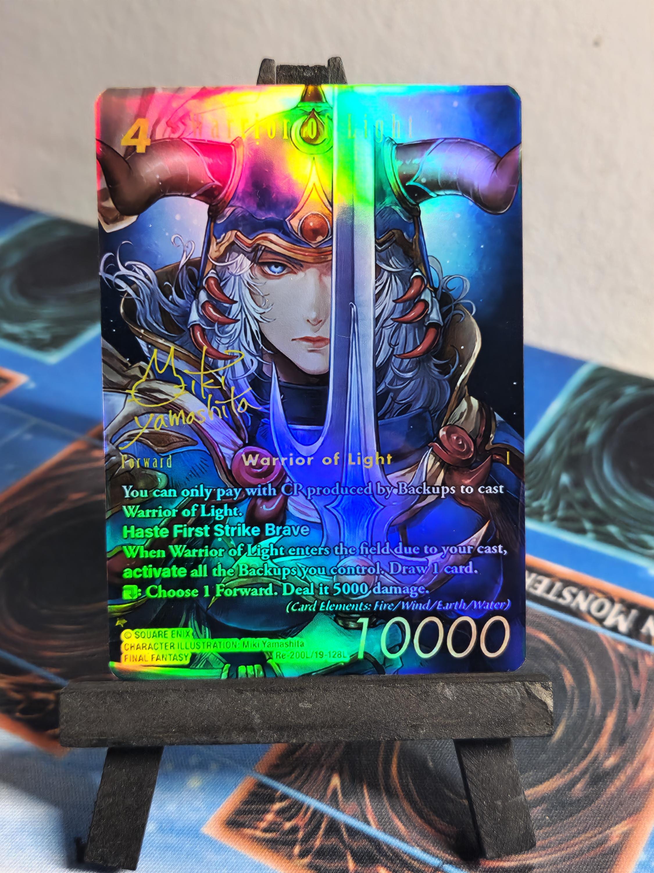 ウォーリアオブライト(フルアート)【L】Re-200L/19-128L Re-200L/19-128L](L) Warrior of Light (Full Art) (Foil
