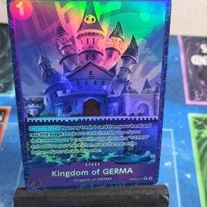 Kingdom of Germa Alt Art PRB01 OP06-079 One Piece Proxy Card