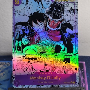 Monkey D Luffy manga alt art op09-119 One Piece Proxy