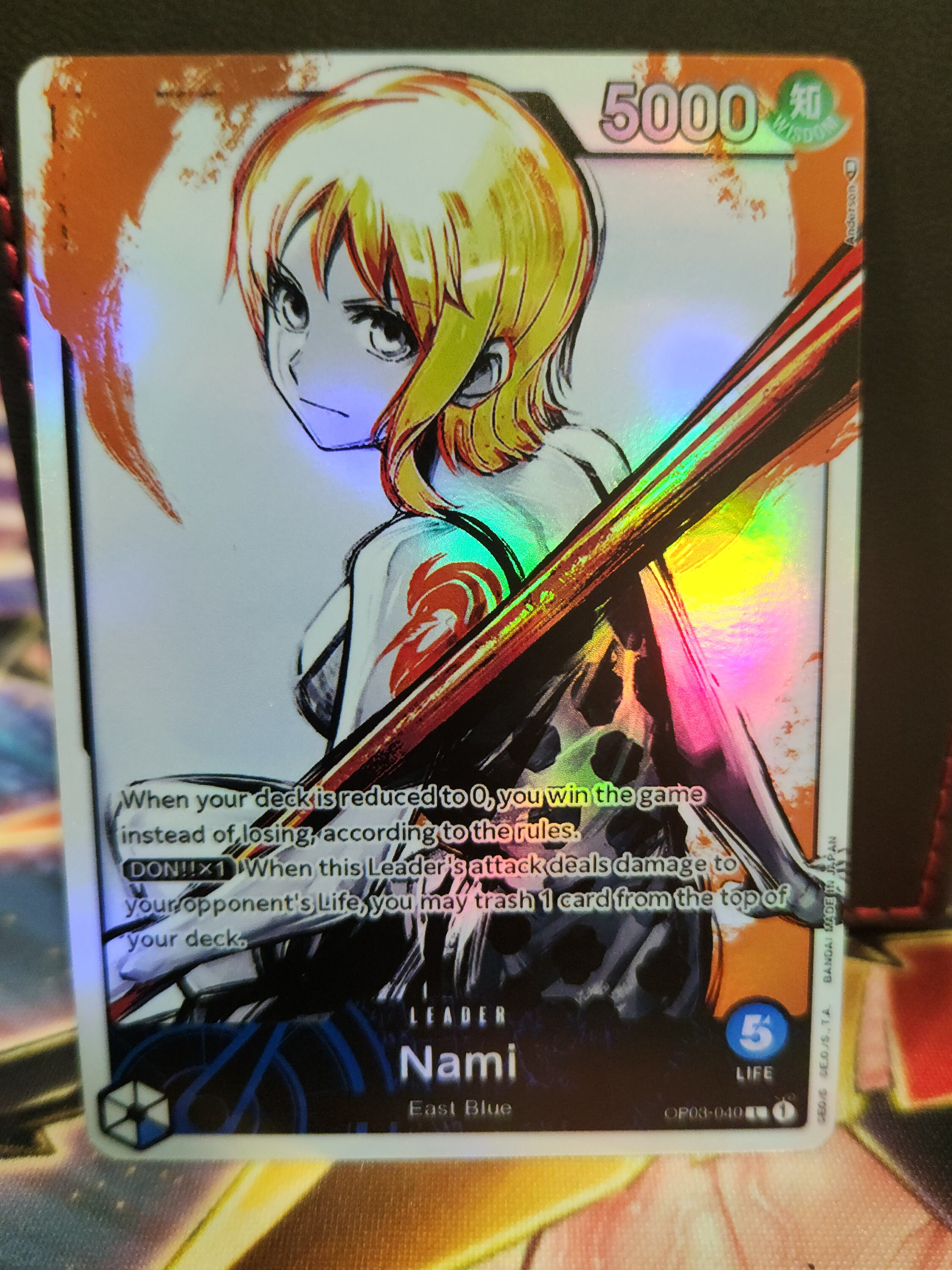 Nami Op03 Alt Art/proxy - Etsy
