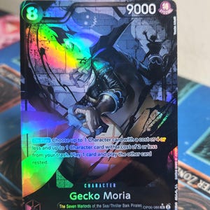Gecko Moria alt art op06-086 One Piece Proxy