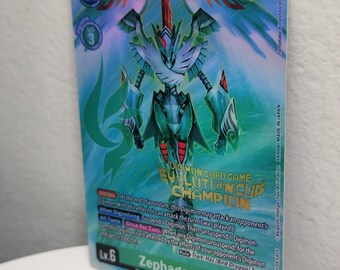 超安い Zephagamon Etsy - Proxy Digimon St18-12 Cup Evolution その他
