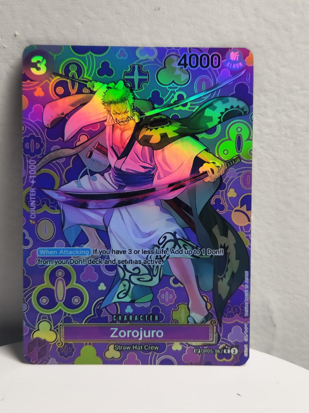 ゾロ十郎 R SP　PSA10 OP05-067 Zorojuro SP OP05-067 R Parallel Emperors in the New World
