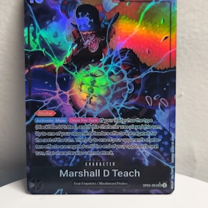 Marshall D Teach alt art op09-093 One Piece Proxy