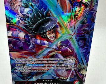 One Piece Kouzuki Oden Eb01-001 Proxy - Etsy