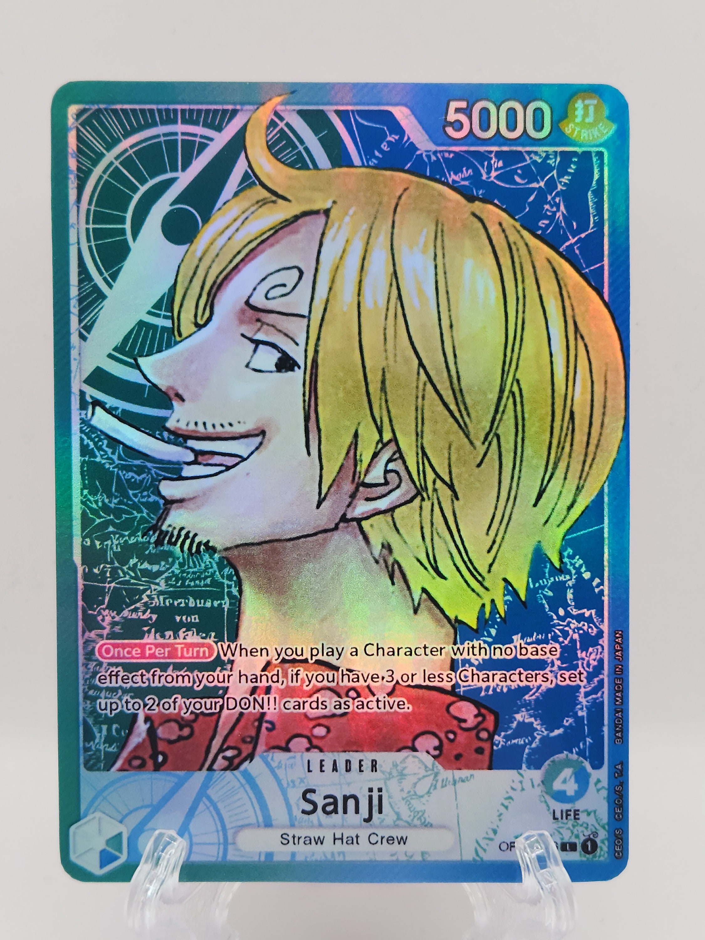 Sanji Op02-026 Leader/proxy - Etsy