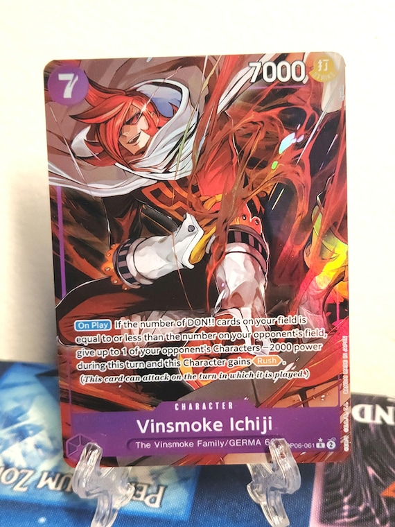 Vinsmoke Ichiji Alt Art Op06-061/proxy - Etsy