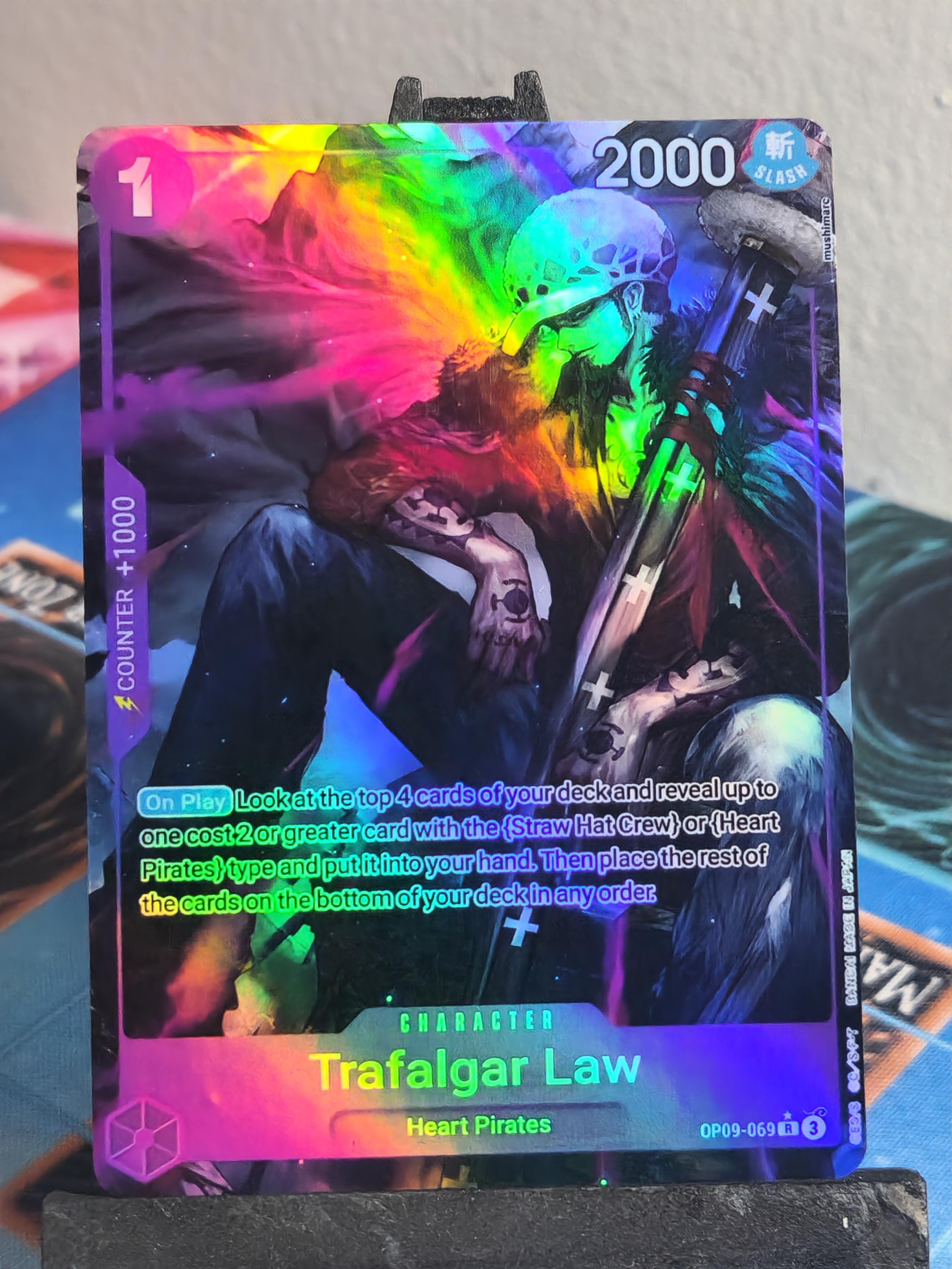 Trafalgar Law Alt Art OP09-069 One Piece Proxy - Etsy