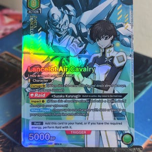 Lancelot Air Cavalry alt art CGH-1-060 Union Arena Proxy Code Geass