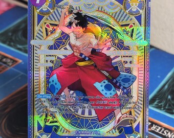 Luffy-tarou SP Alt Art ST18-005 One Piece Proxy - Etsy