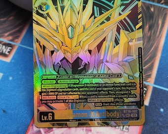 Magnamon (X Antibody) Gold alt art bt16-102/proxy