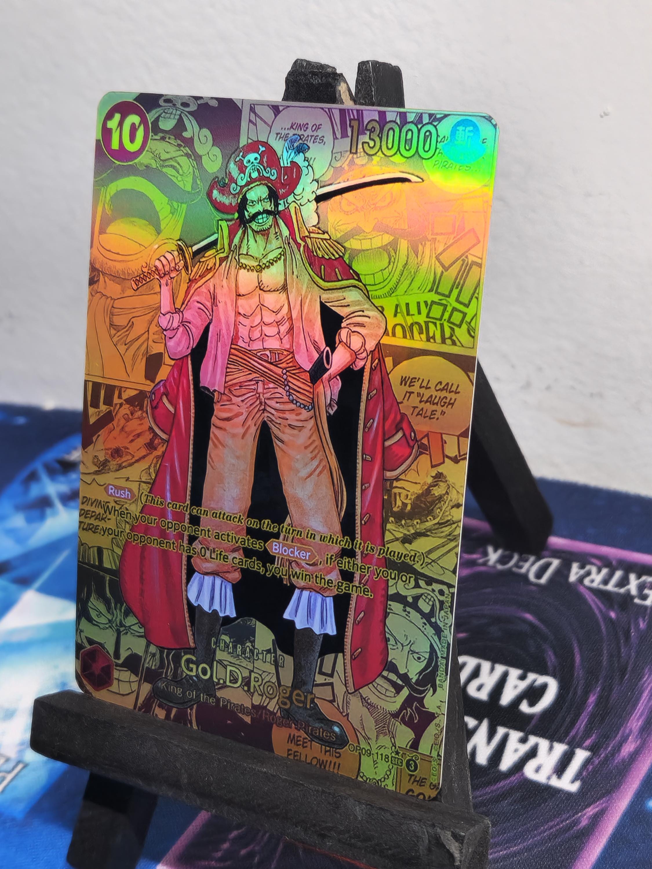 Gol D Roger Manga Op09-118 One Piece Proxy - Etsy Australia