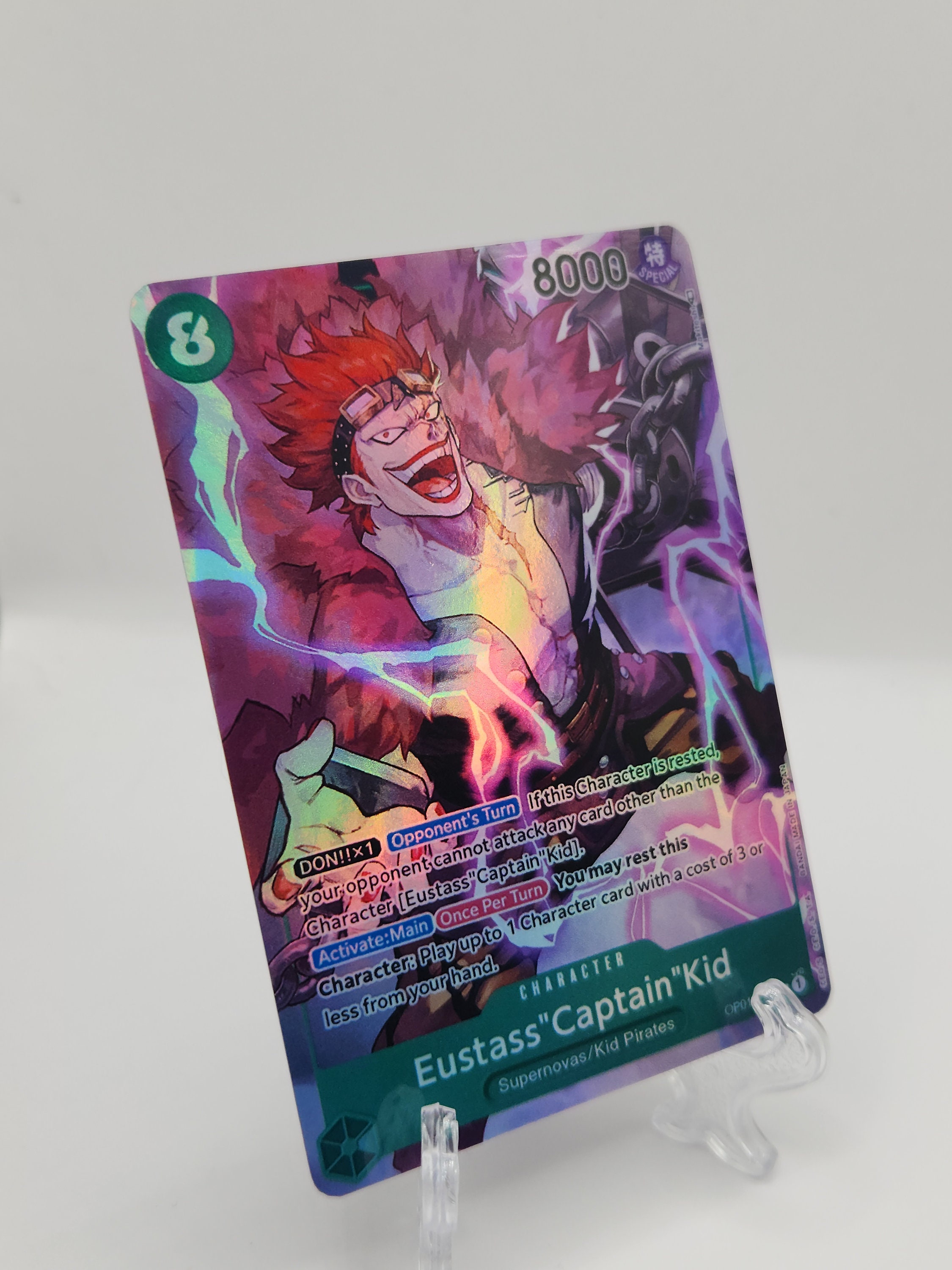 Custom Card Eustass Captain Kid / TCG / Character 