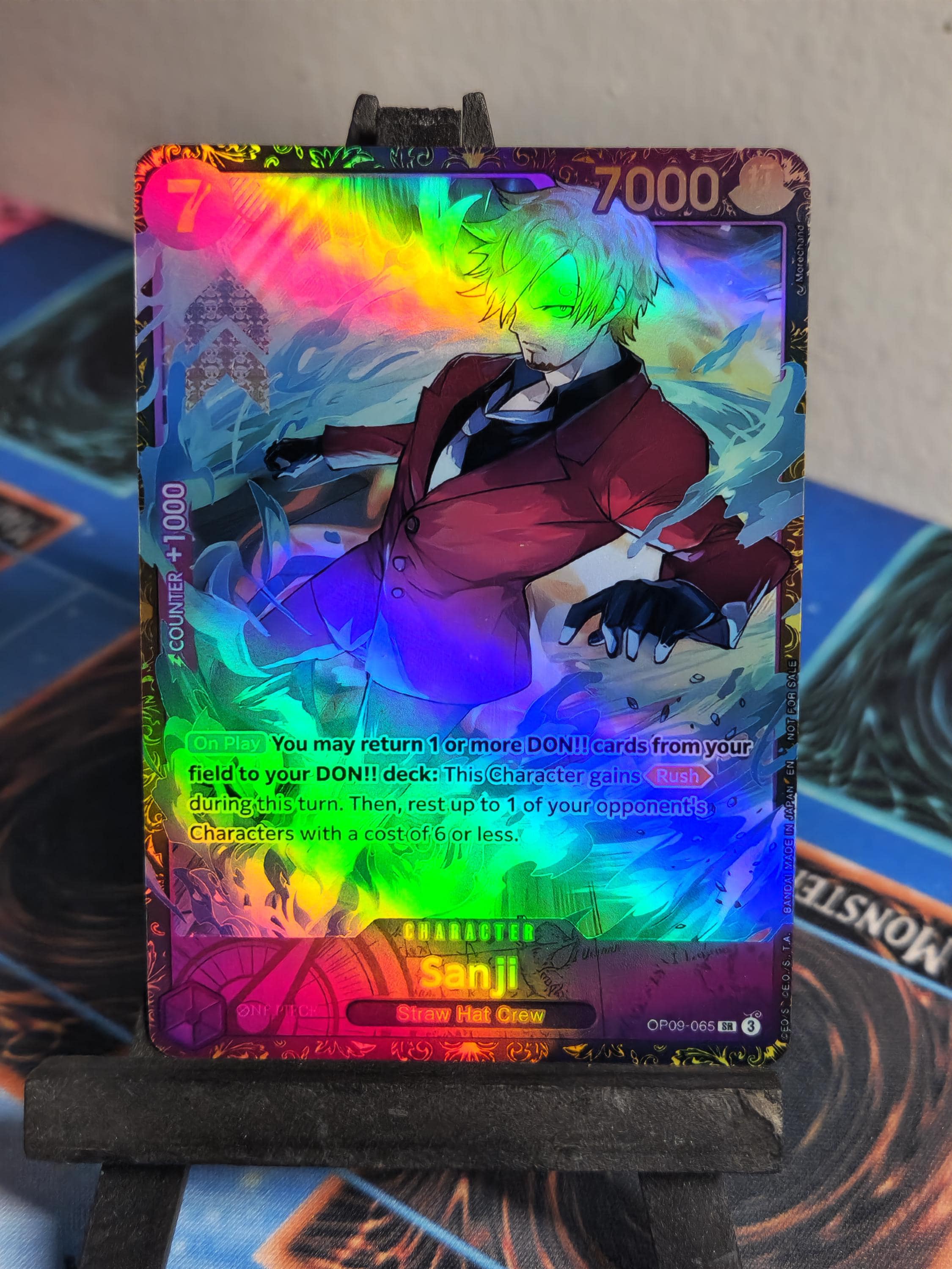 Sanji Flagship Alt Art Op09-065 One Piece Proxy - Etsy