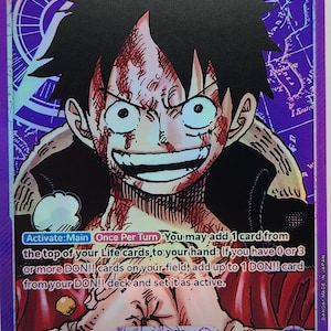 One Piece Monkey D Luffy Leader op05-060 proxy