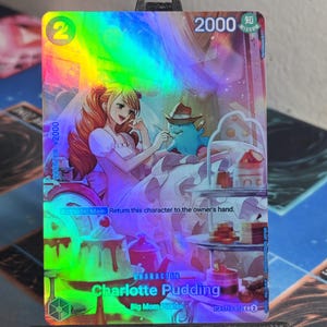 Tarjeta proxy de One Piece de Charlotte Pudding SP alt art st12-012