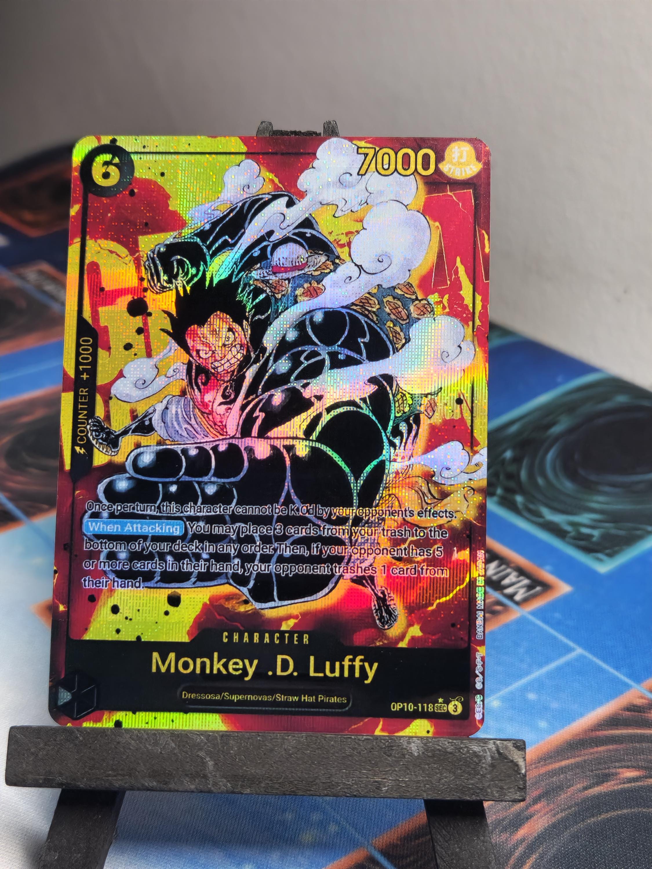 PSA 10 Monkey D. Luffy OP05-119 SEC Alt Art Gear 5 One Piece