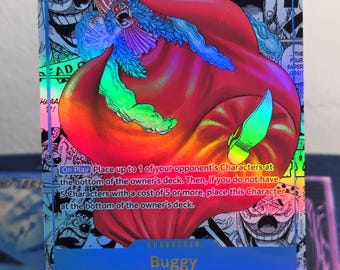 2024 ワンピース カード バギー #051 MANGA ALT ART Buggy [Alternate Art] OP09-051 Prices | One Piece Emperors