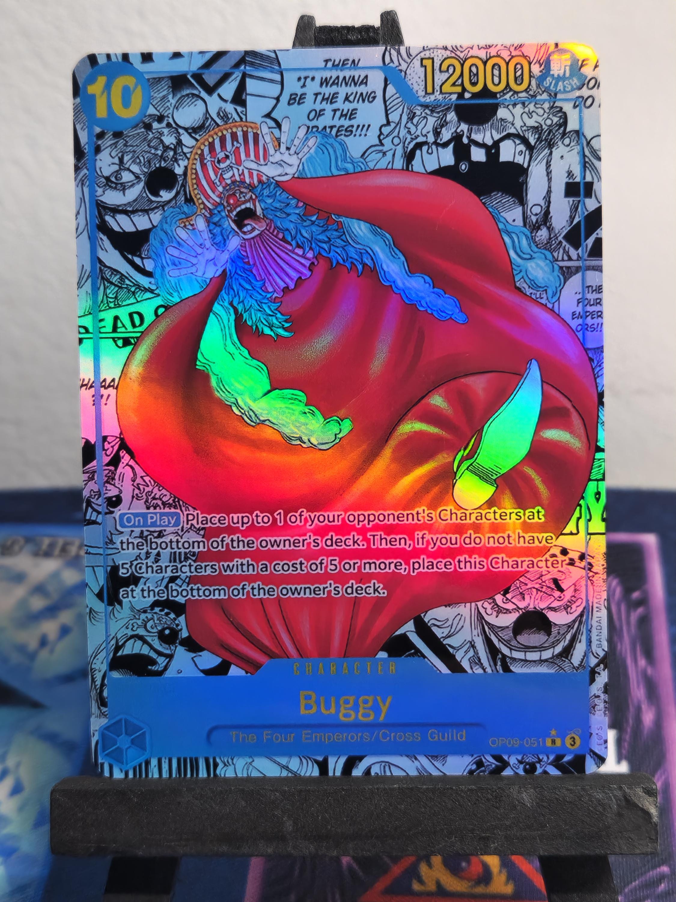 Buggy Manga Alt Art Op09-051 One Piece Proxy - Etsy