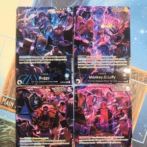 One Piece OP09 Four Emperors Leader Anniversary Set Proxy