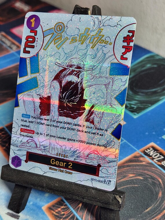 Gear 2 Alt Art OP11-080 One Piece Proxy - Etsy