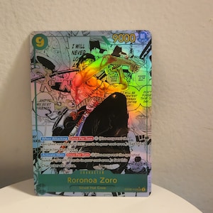 Roronoa Zoro manga op06-118 Proxy de una pieza