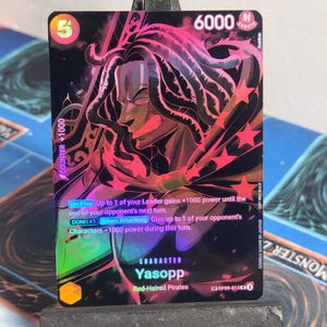 Yasopp SP alt art op09-013 One Piece Proxy
