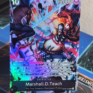 Marshall D Teach 2nd Anniversary alt art op09-093 One Piece Proxy