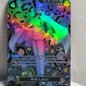 Rob Lucci SP alt art op05-093 One Piece Proxy