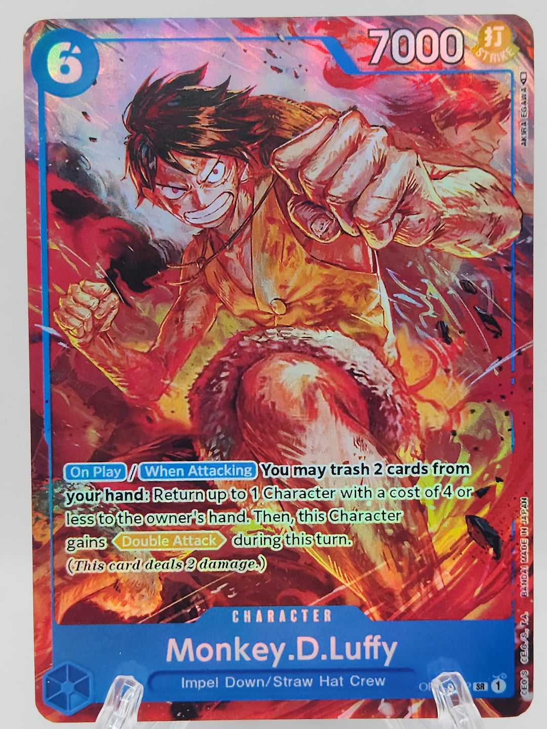 Monkey D. Luffy Op02-062/proxy - Etsy