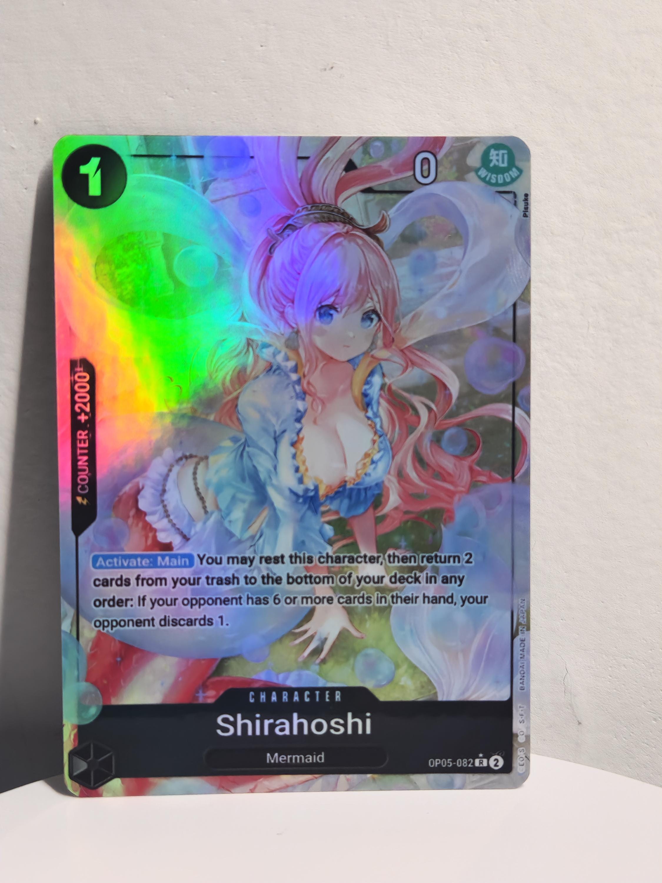 Shirahoshi PRB01 Alt Art Op05-082 One Piece Proxy - Etsy