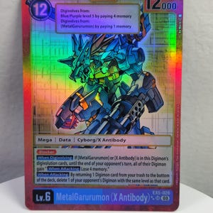 Arte alternativo de Metalgarurumon (anticuerpo X) 2 estrellas EX5-026
