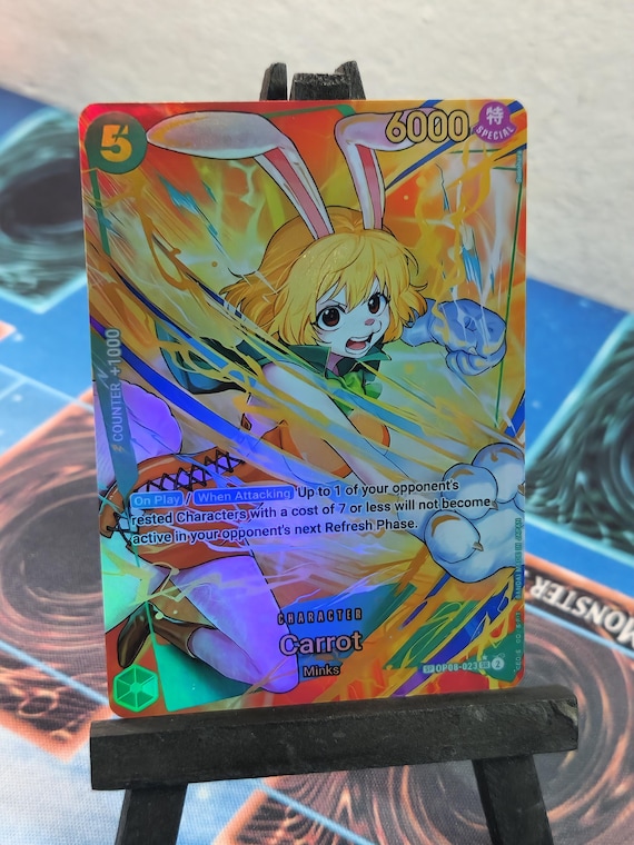Carrot SP Alt Art Op08-023 One Piece Proxy - Etsy