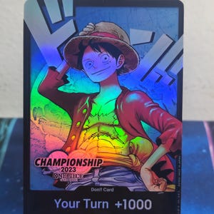 Luffy Don!! Championship One Piece Proxy Card