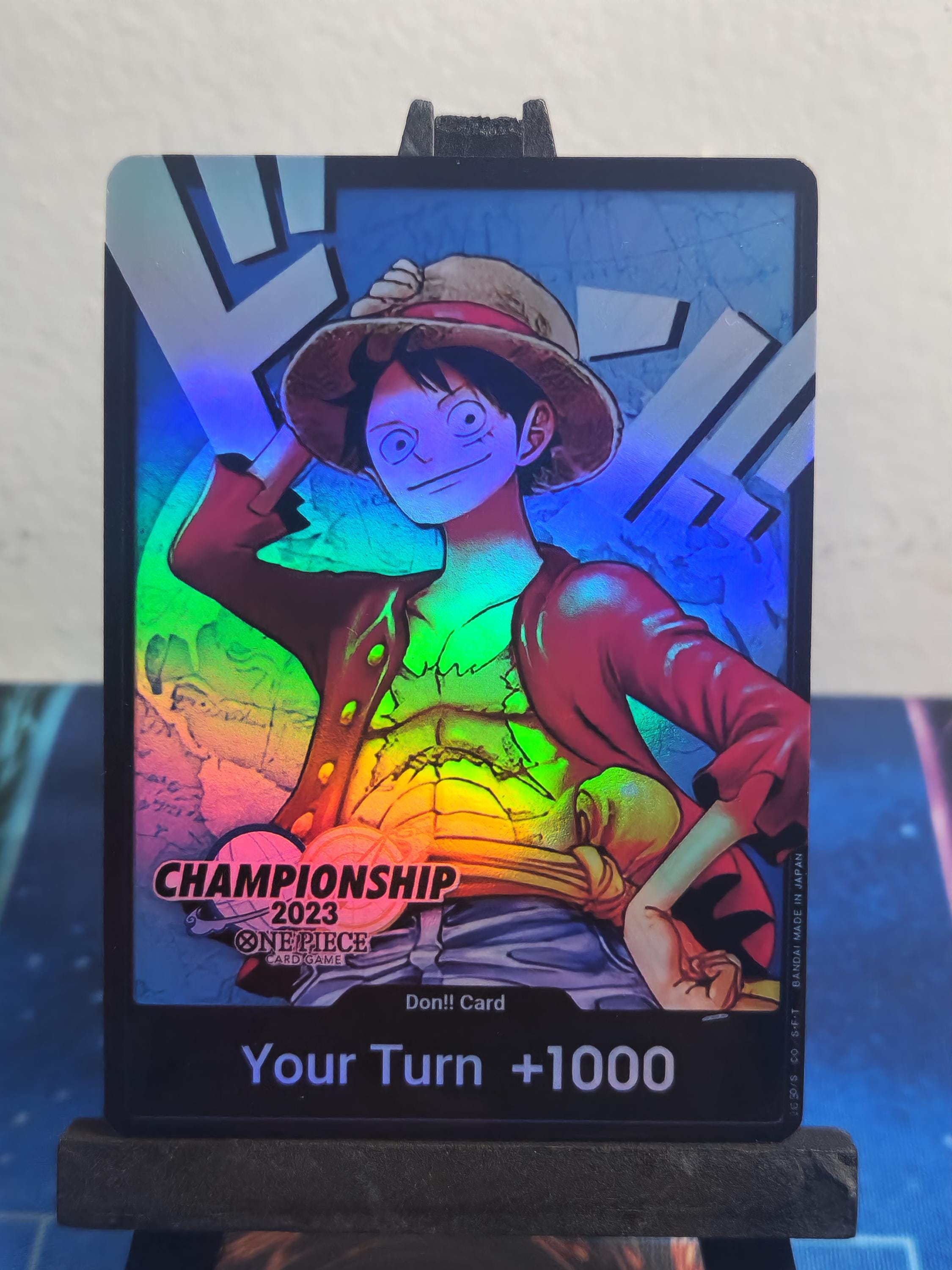 Luffy Don!! Championship One Piece Proxy Card - Etsy