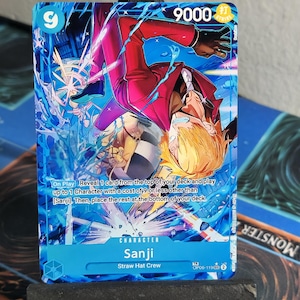 Sanji alt art Treasure Rare OP06-119 One Piece Proxy