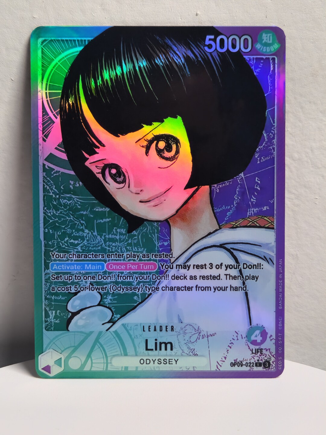 ワンピース limi Lim OP09-022 (Leader) Parallel Emperors in the New World ONE