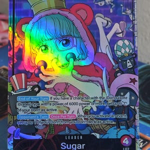 Sugar Leader alt art  OP10-003 One Piece Proxy Card