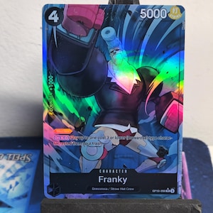 Franky alt art OP10-090 One Piece Proxy Card