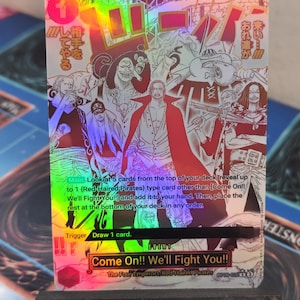 Come On!! We&#39;ll Fight You!! manga alt art op09-020 prb02 One Piece proxy
